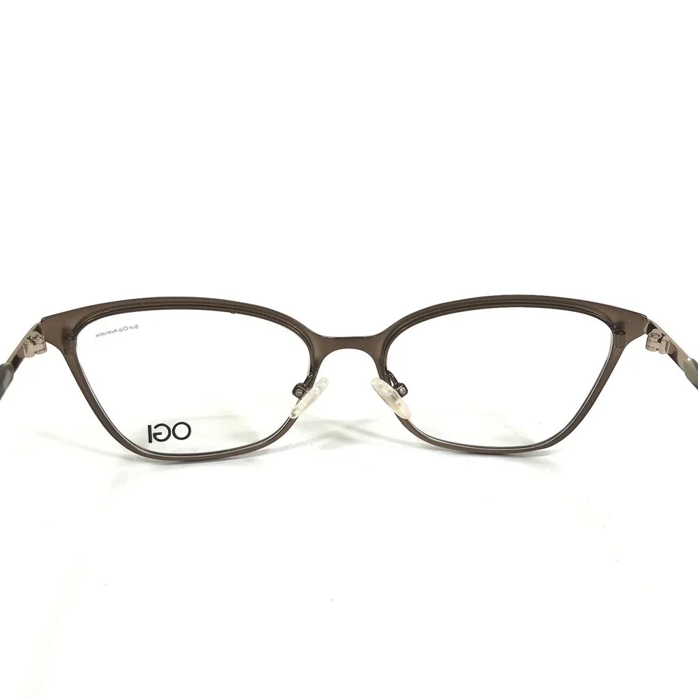 OGI Eyeglasses Frames EVOLUTION 4315/1886 Brown Cat Eye Full Rim 54-18-140